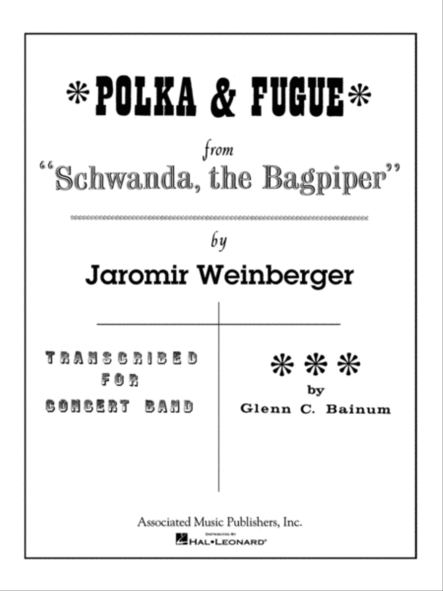 Polka and Fugue from “Schwanda, the Bagpiper” Concert Band scores gallery preview page 1