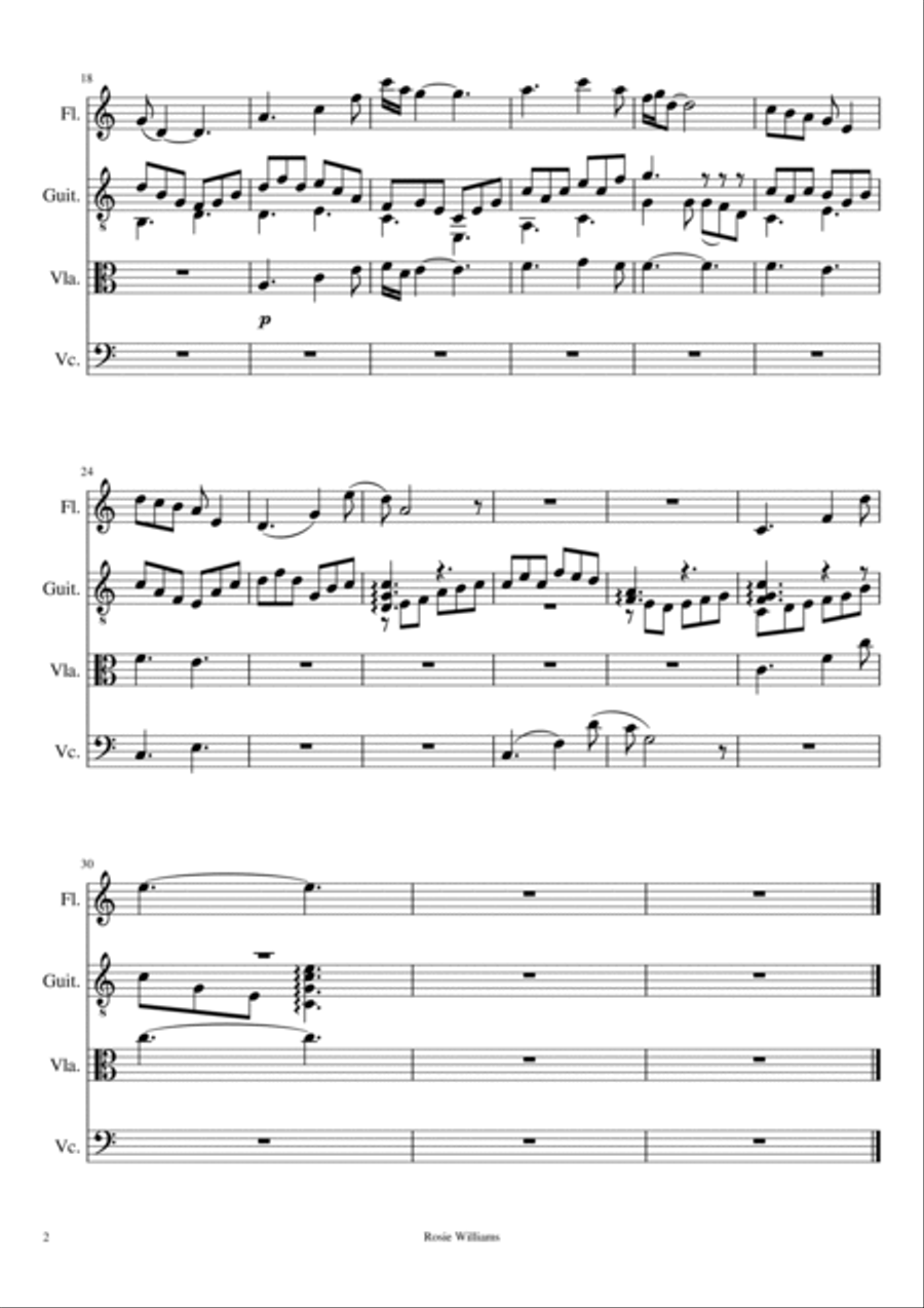 Hello Beautiful Small Ensemble scores gallery preview page 3