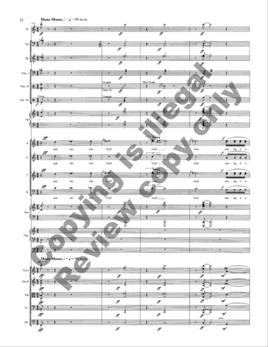 Canticles (Study Score) Choir scores gallery preview page 20