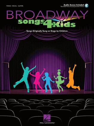 Book cover for Broadway Songs for Kids
