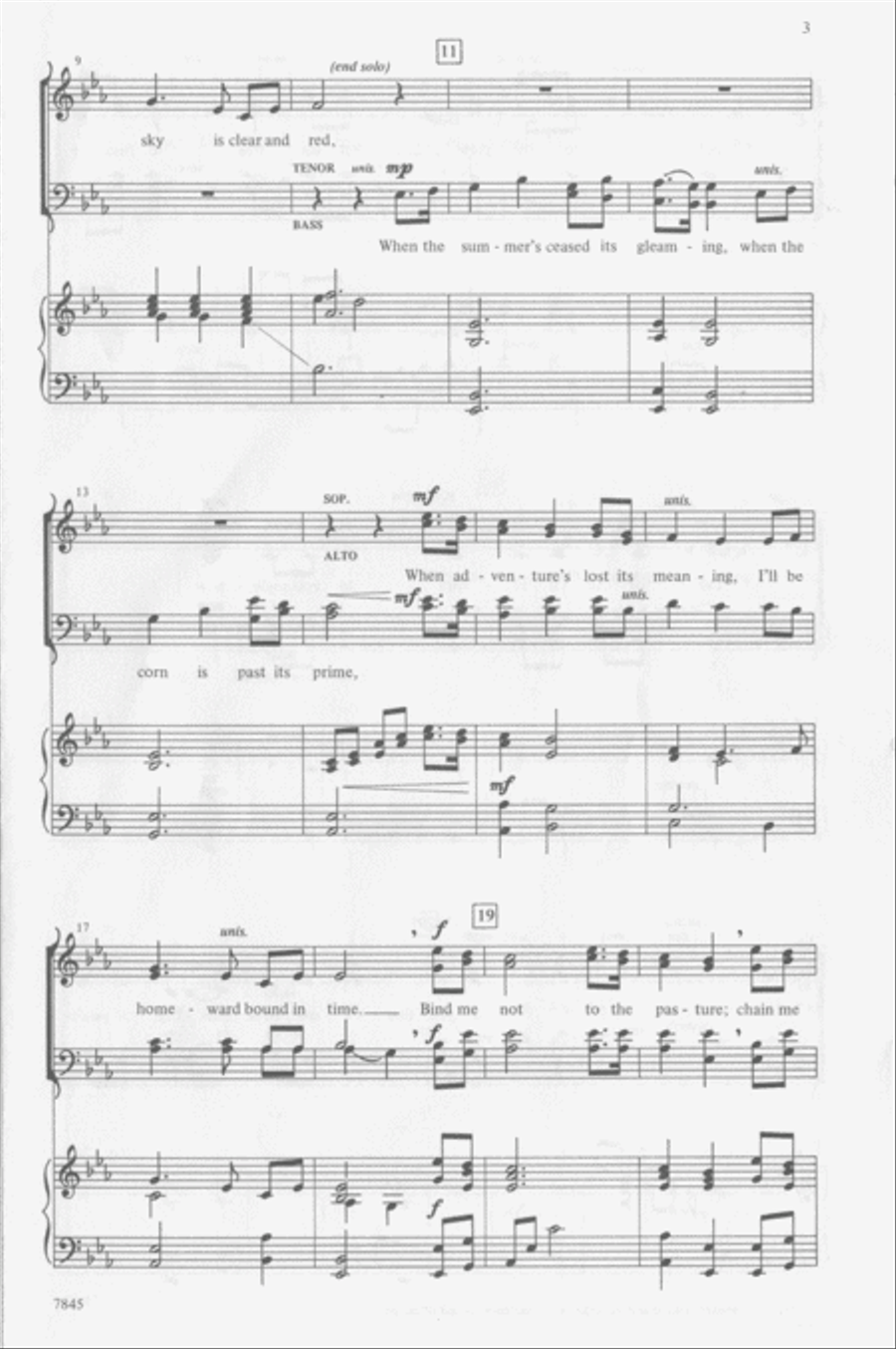 Homeward Bound 4-Part scores gallery preview page 9