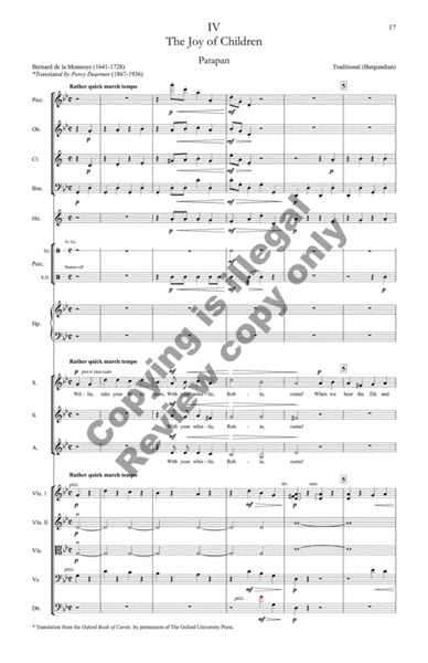 The Seven Joys of Christmas (SSA Orchestra Score)