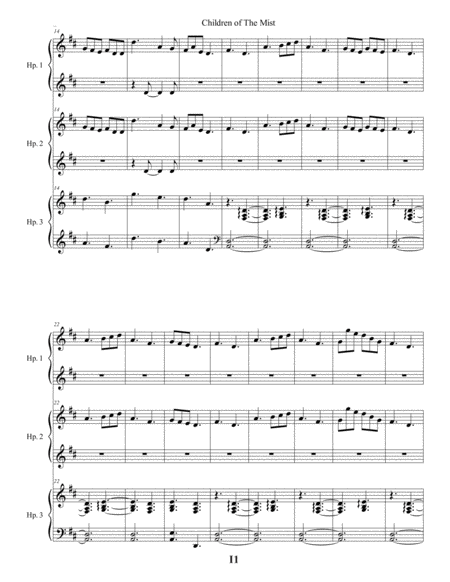 Trinity - Music for Celtic Harp Trio - Score Only image number null