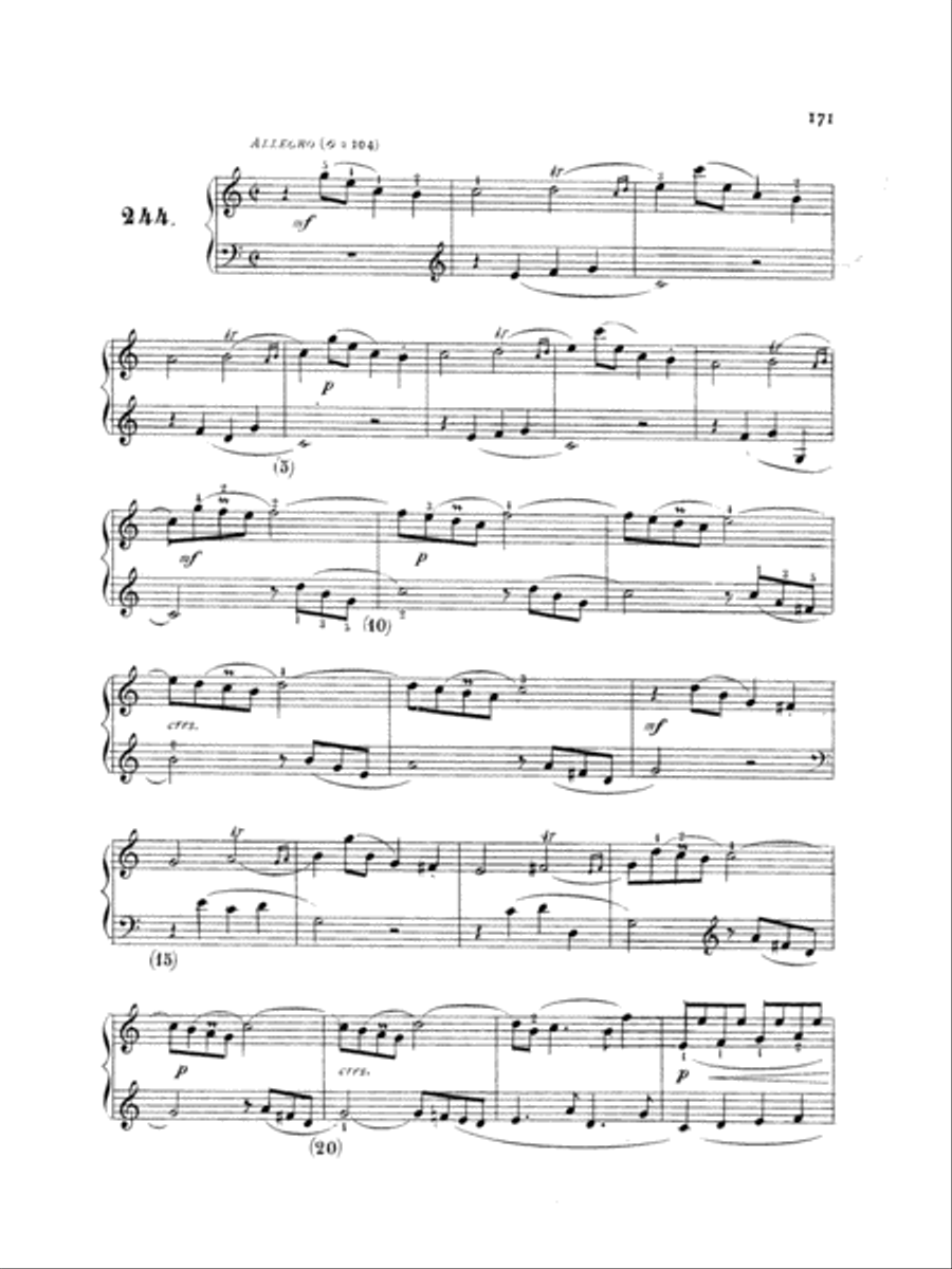 Scarlatti: The Complete Works, Volume V Piano Solo scores gallery preview page 1
