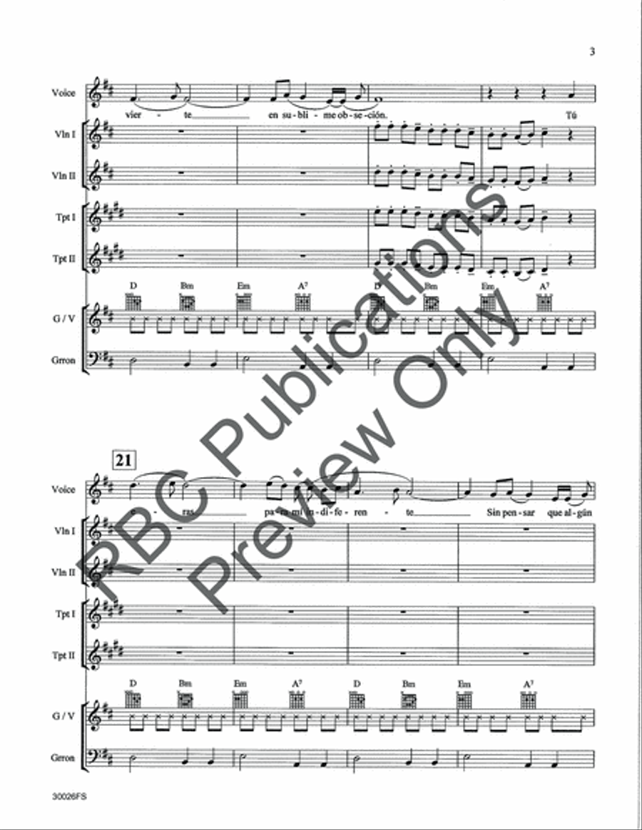 Carino (Score) Voice scores gallery preview page 5