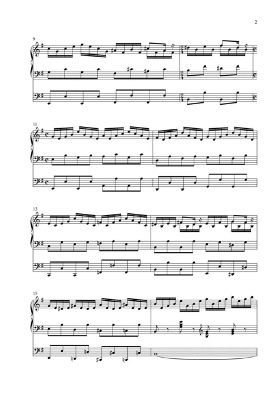 Toccatine psalm 95