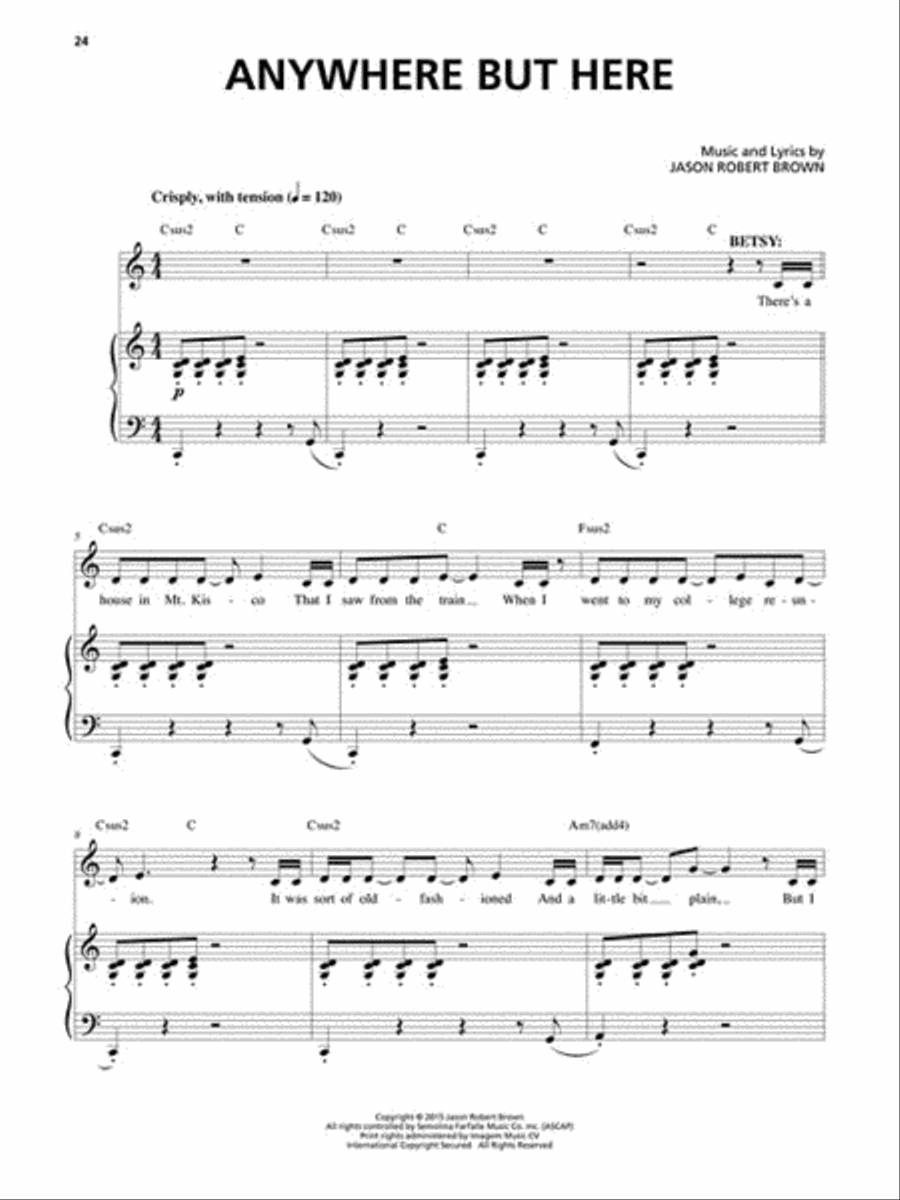 Honeymoon in Vegas Honeymoon in Vegas Voice scores gallery preview page 3