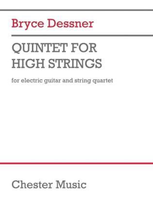 Book cover for Quintet For High Strings