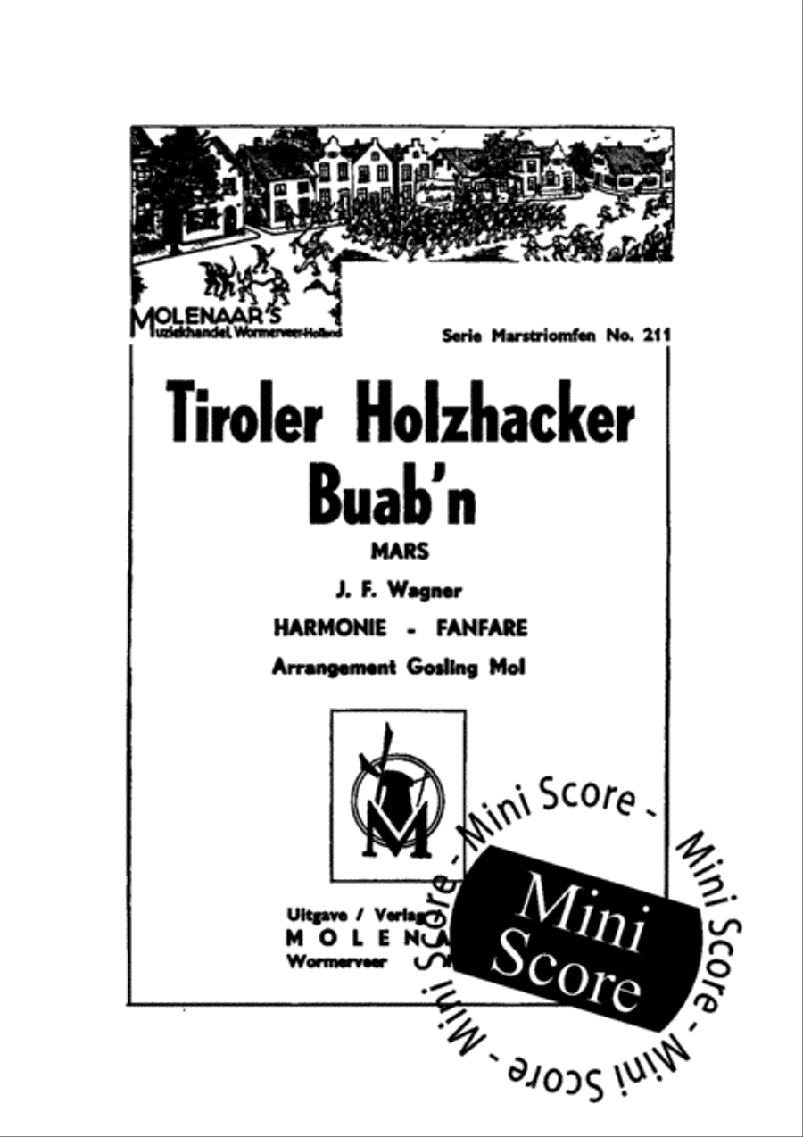 Tiroler Holzhacker Buab'n Fanfare Band scores gallery preview page 3