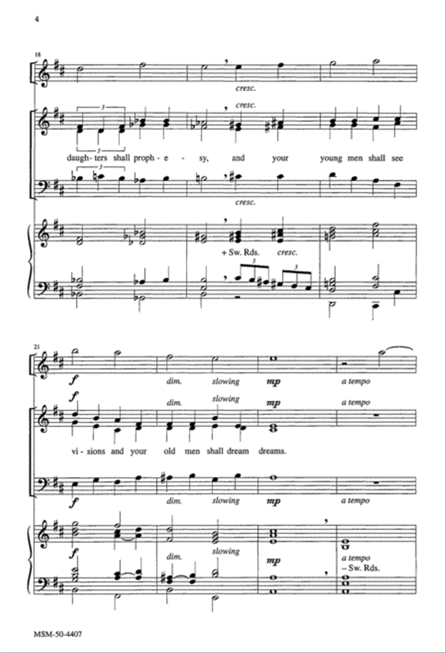 In the Last Days In the Last Days 3-Part scores gallery preview page 4