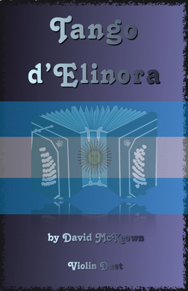 Book cover for Tango d'Elinora, for Violin Duet