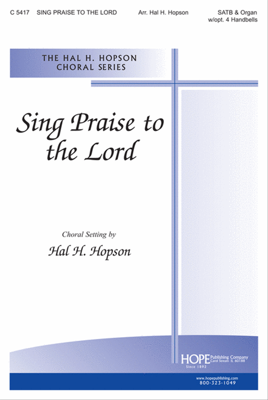 Sing Praise to the Lord 4-Part scores gallery preview page 1