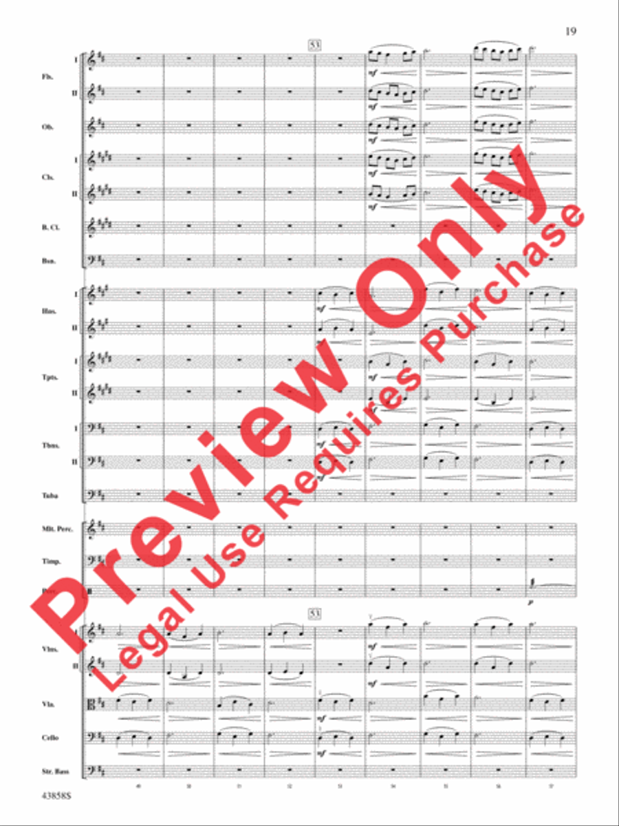 A Northumbrian Folk Song Suite Full Orchestra scores gallery preview page 20