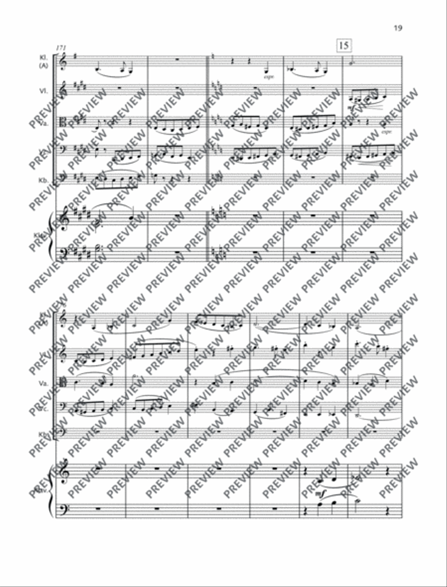 Sextett Sextett Clarinet scores gallery preview page 20