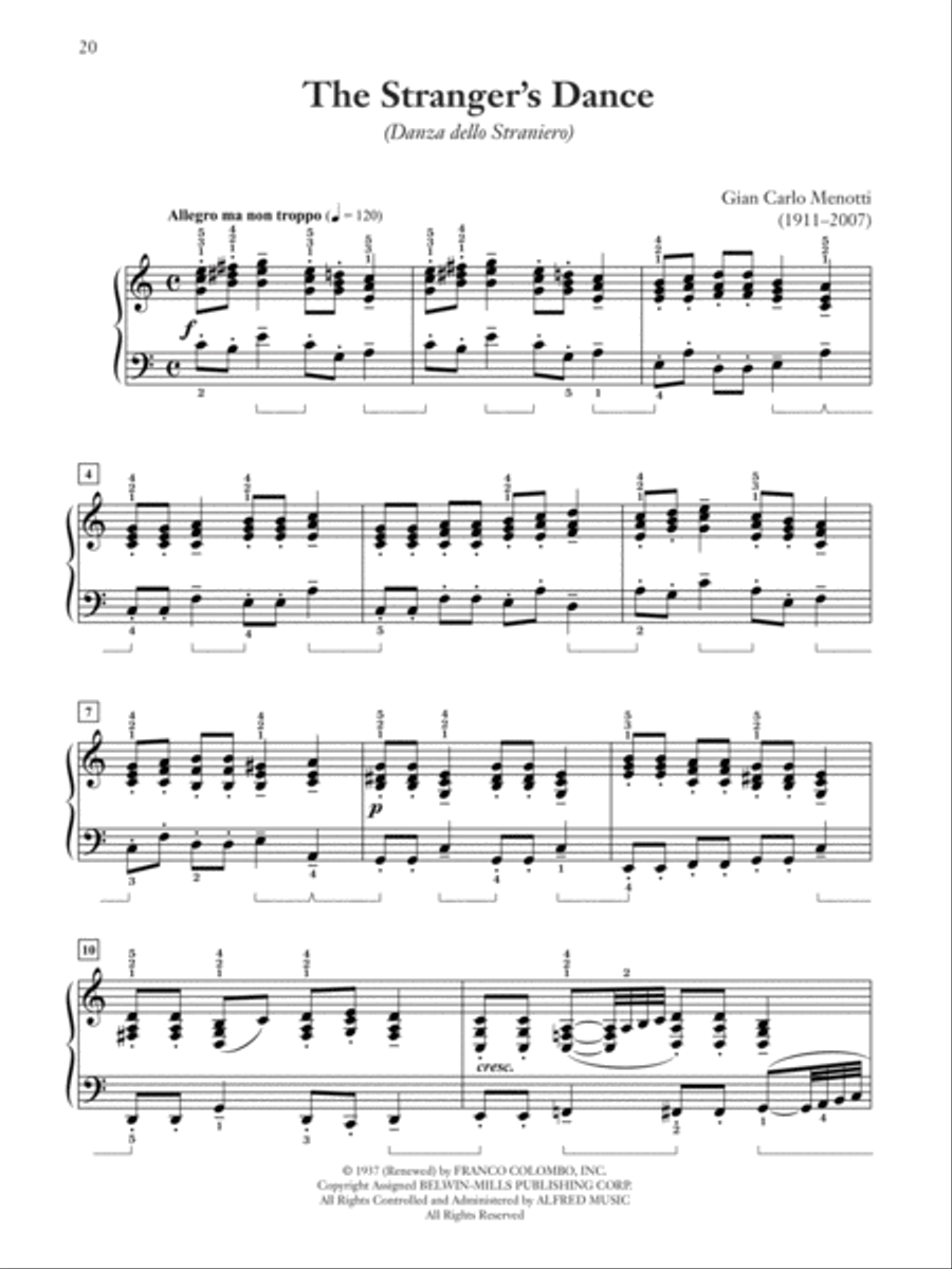 Poemetti Piano Solo scores gallery preview page 11