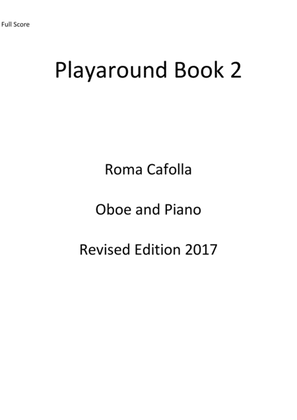 Book cover for Playaround Book 2 for Oboe - Revised Edition 2017