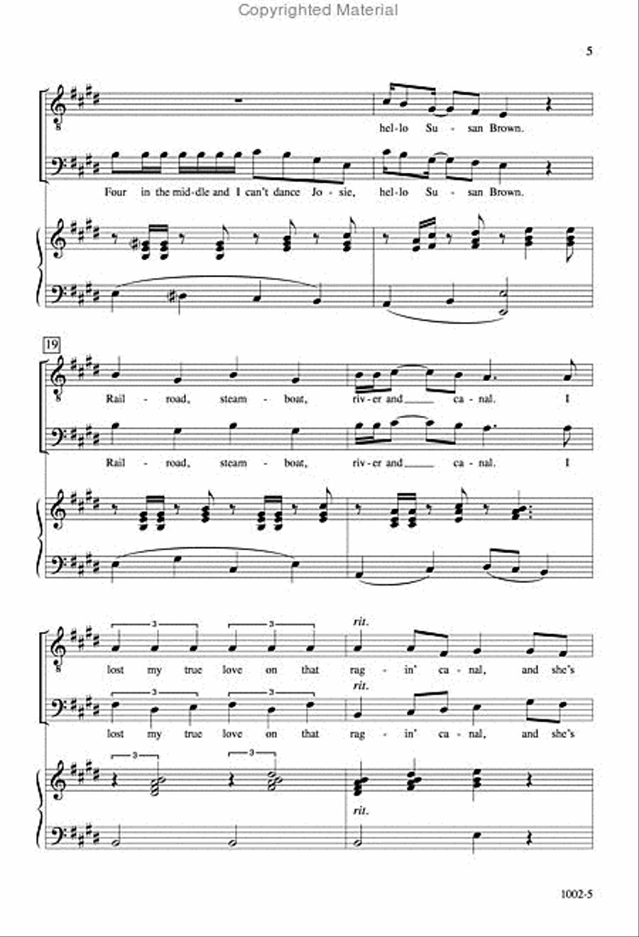 Susan Brown - TB Octavo Susan Brown - TB Octavo TB scores gallery preview page 4