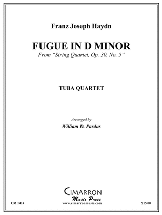 Book cover for Fugue in d minor