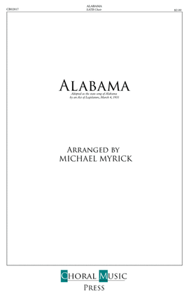 Book cover for Alabama State Song - SATB