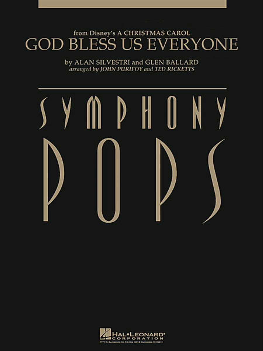 God Bless Us Everyone (from A Christmas Carol) Choir scores gallery preview page 1