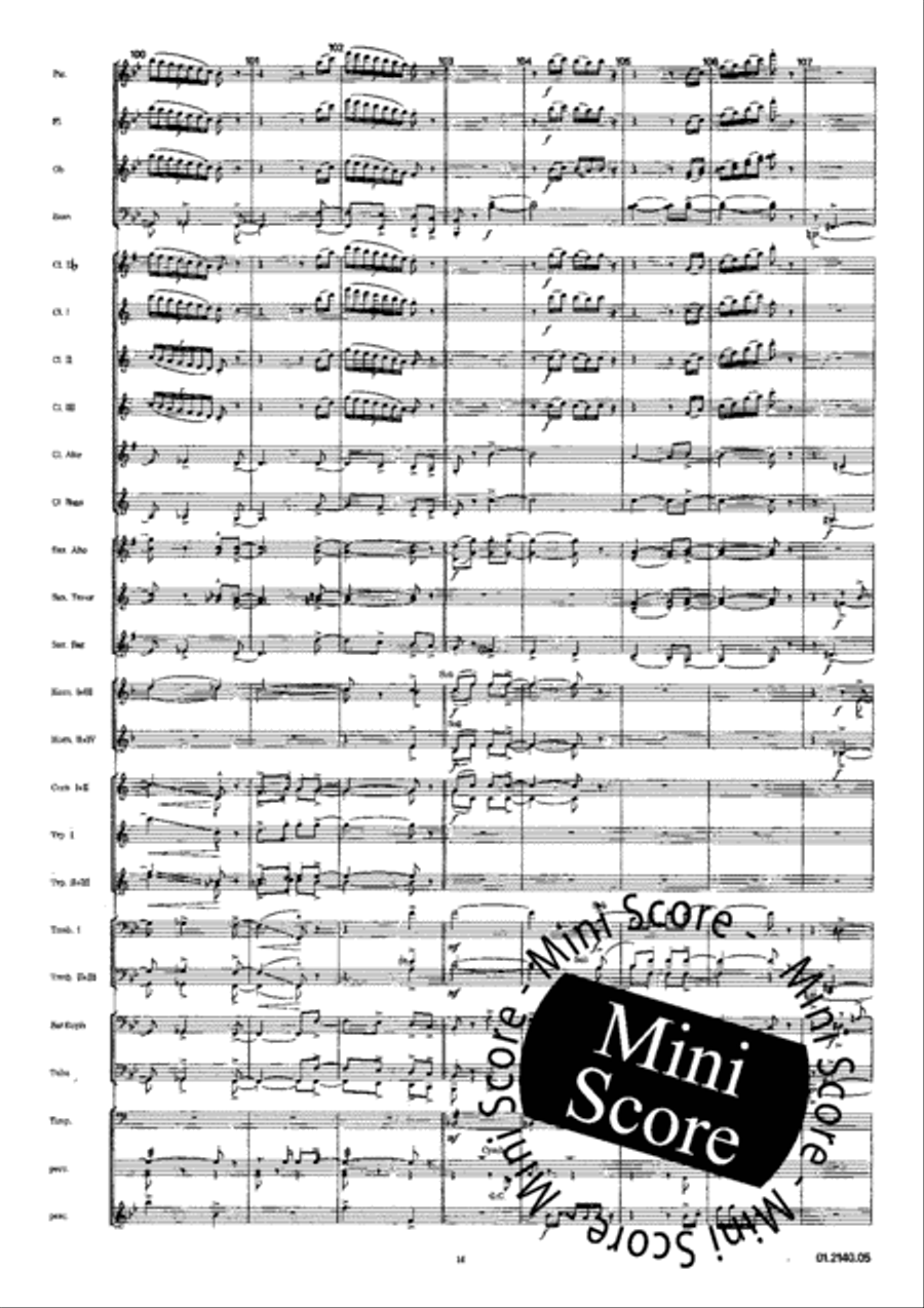 European Opening European Opening Concert Band scores gallery preview page 20