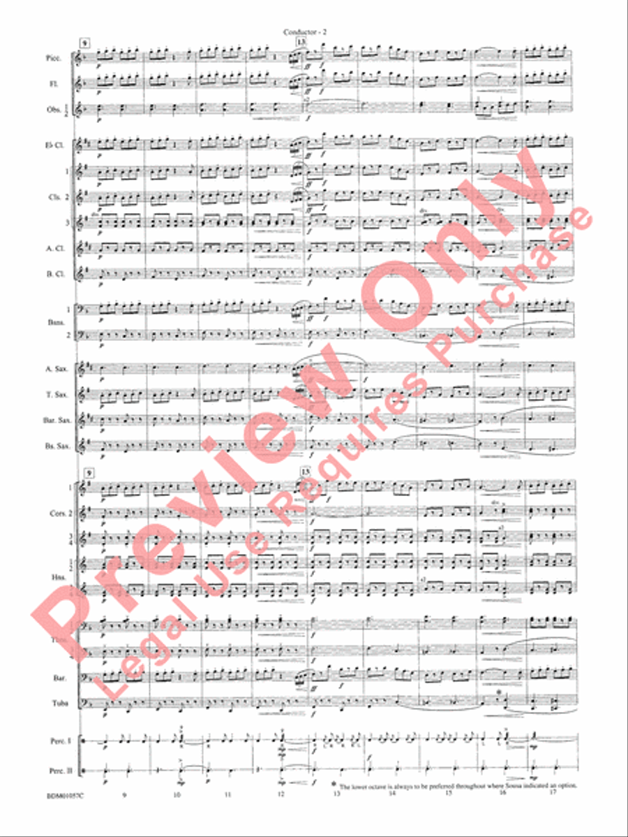 Black Horse Troop - Cb Concert Band scores gallery preview page 4