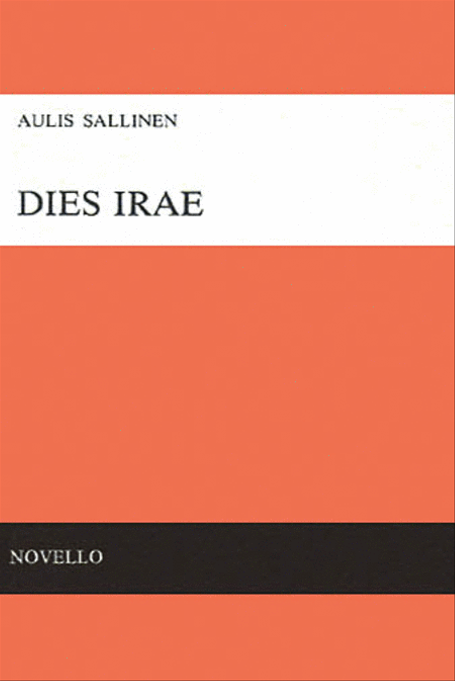 Sallinen: Dies Irae Choir scores gallery preview page 1