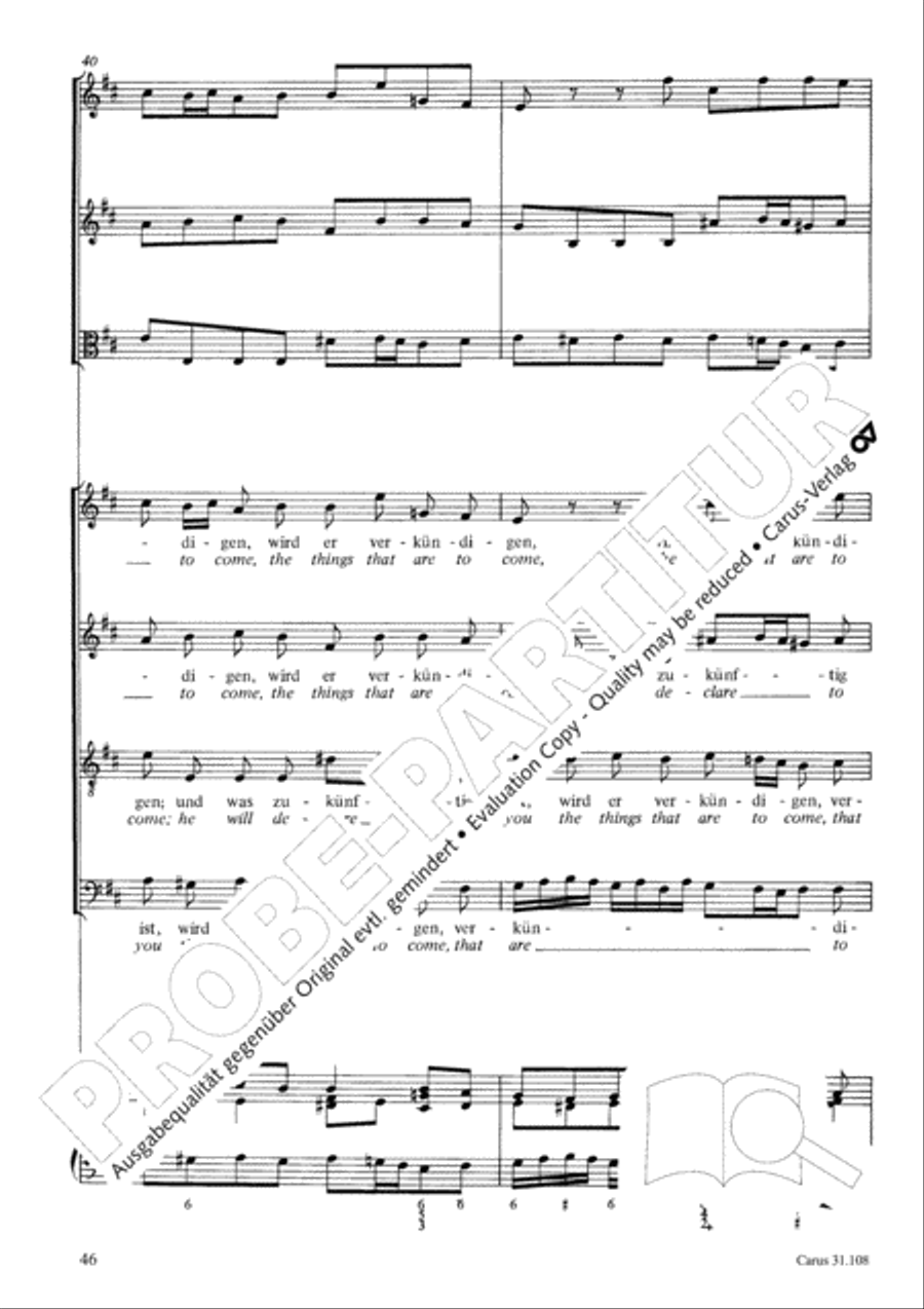 Now it is good, that I am leaving (Es ist euch gut, dass ich hingehe) ATB scores gallery preview page 47