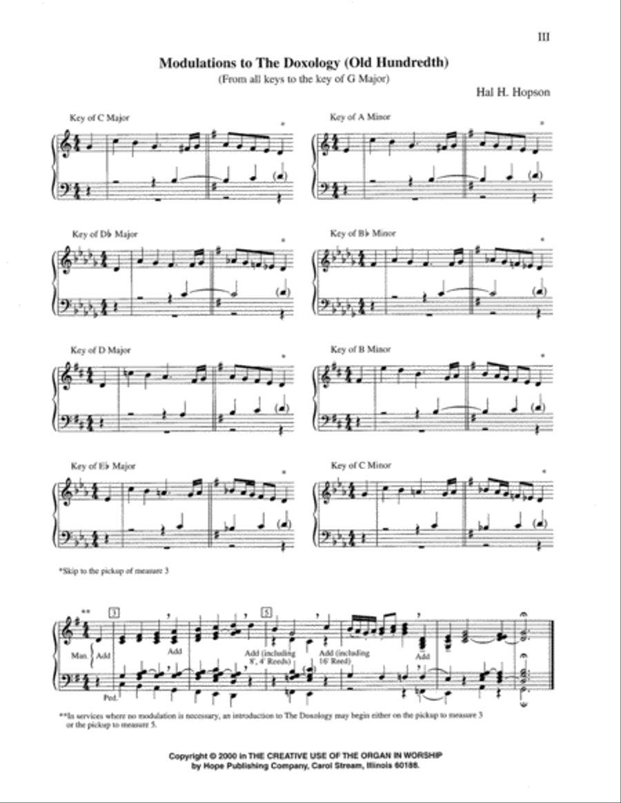 Creative Use of the Organ in Worship, The (Vol. 4) Organ Solo scores gallery preview page 2