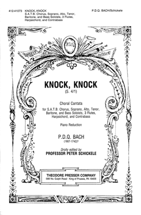 Book cover for Knock, Knock
