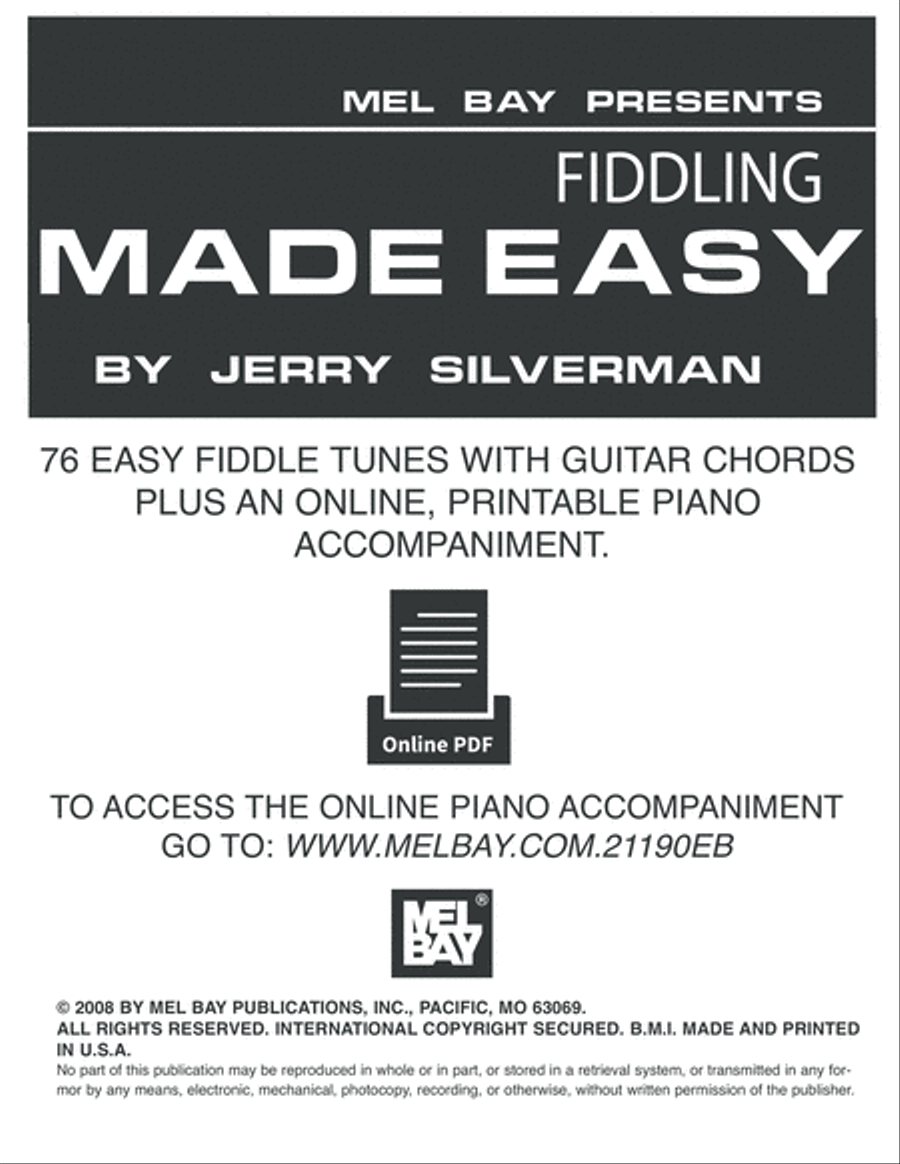 Fiddling Made Easy Violin scores gallery preview page 2