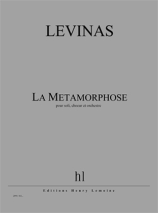 Book cover for La Metamorphose
