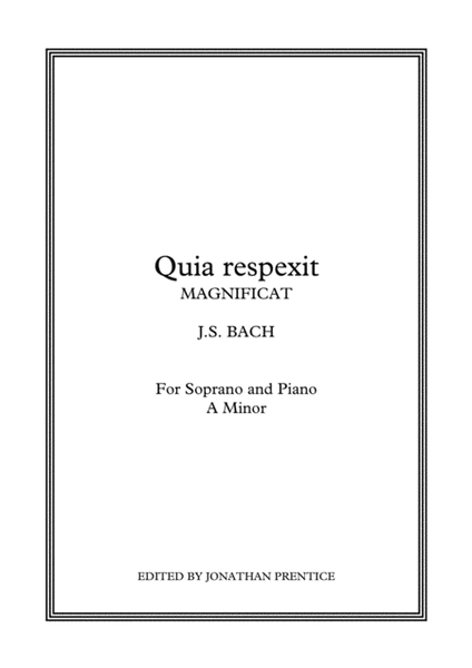Quia respexit - Magnificat in D (A Minor) image number null