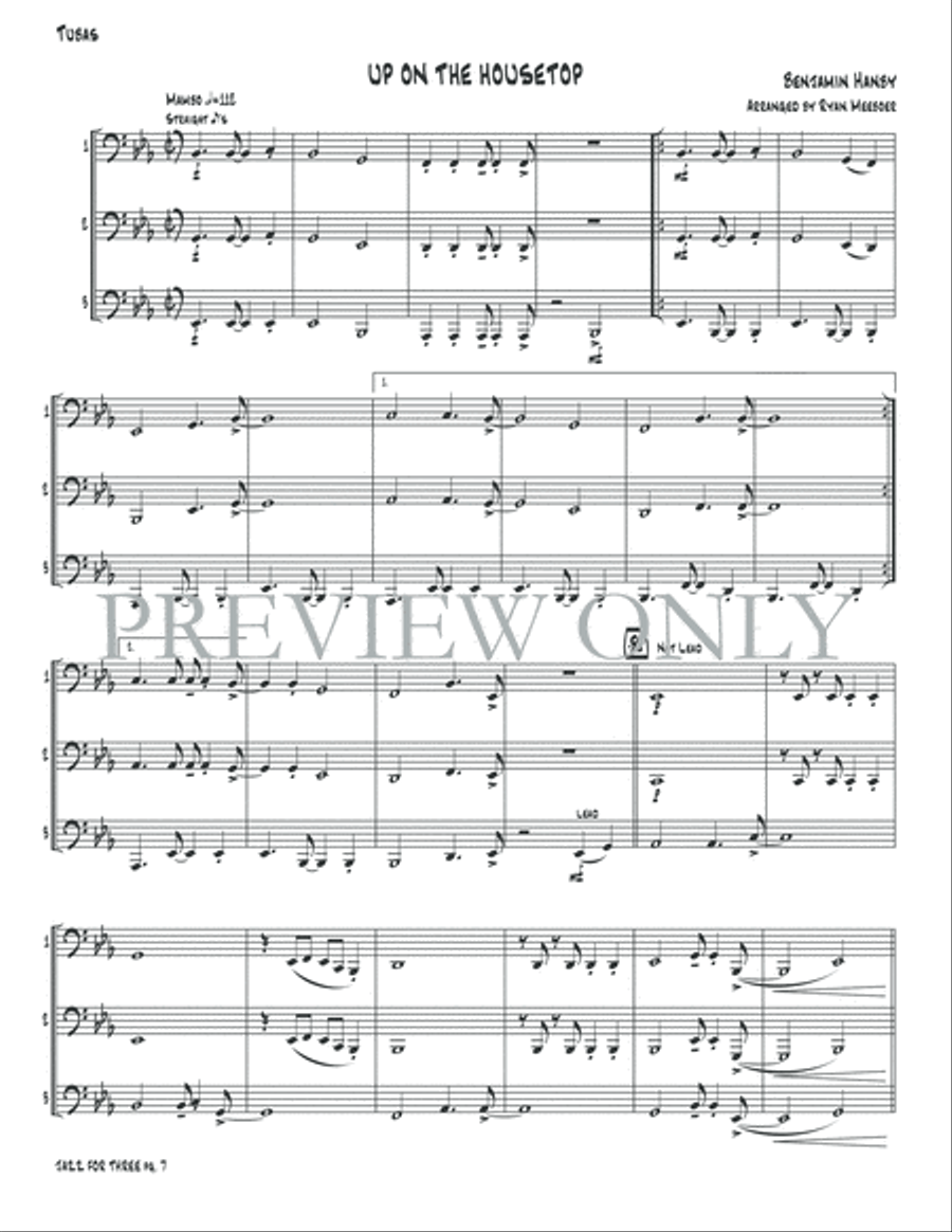 Jazz for Three Small Ensemble scores gallery preview page 9