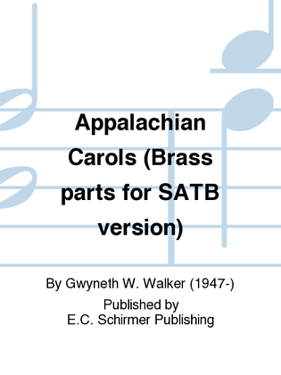 Book cover for Appalachian Carols (Brass Parts)