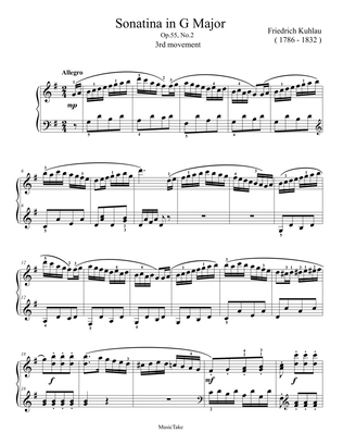 Kuhlau Sonatina in G Major Op.55 No.2 (3rd movement)