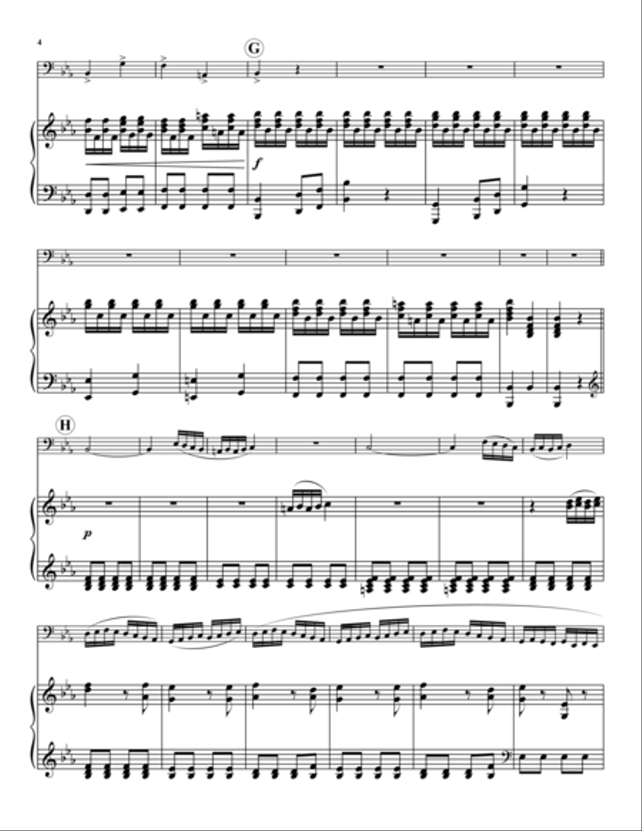 Alleluja Tuba scores gallery preview page 4