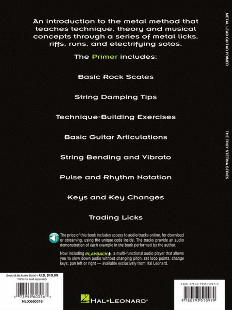 Metal Lead Guitar Primer Electric Guitar scores gallery preview page 7