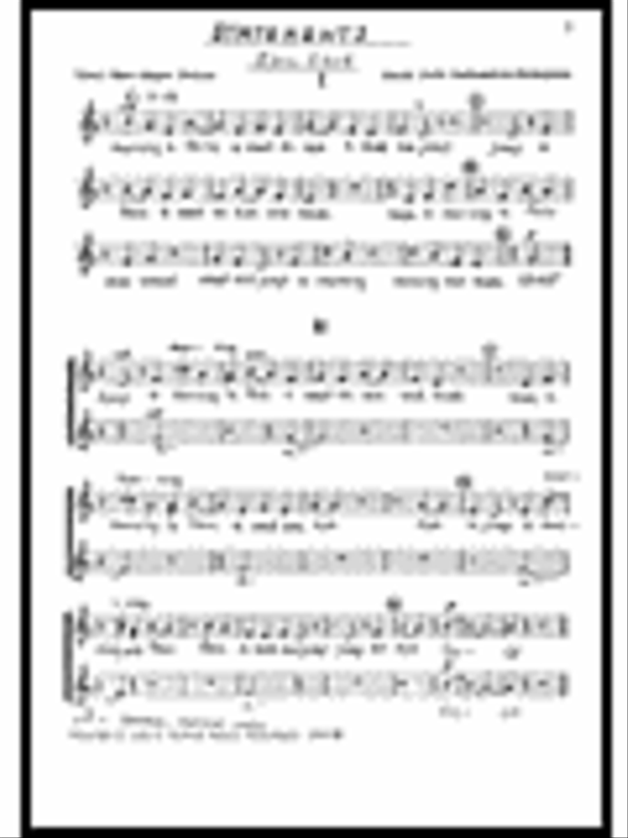 Statements Unison Choir scores gallery preview page 1