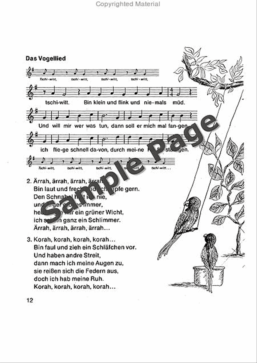 Petra Purr & Pim (german) Student Children's Choir scores gallery preview page 15