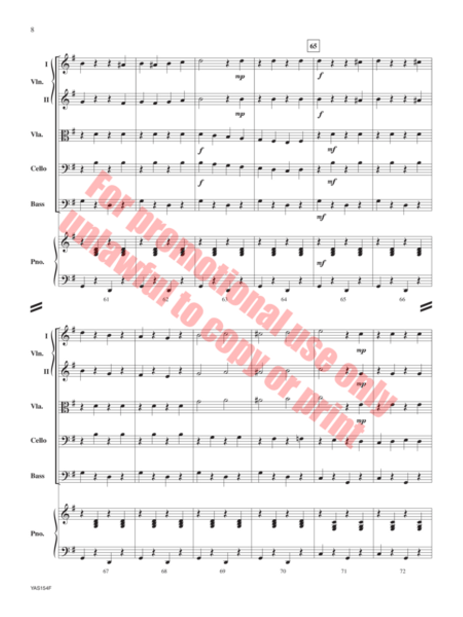 Tiptoe Polka Tiptoe Polka String Orchestra scores gallery preview page 9