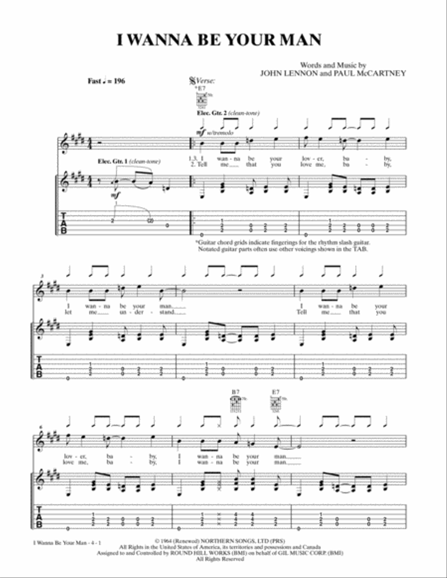 Ultimate Easy Guitar Play-Along -- The British Invasion 1964 Guitar Tablature scores gallery preview page 2