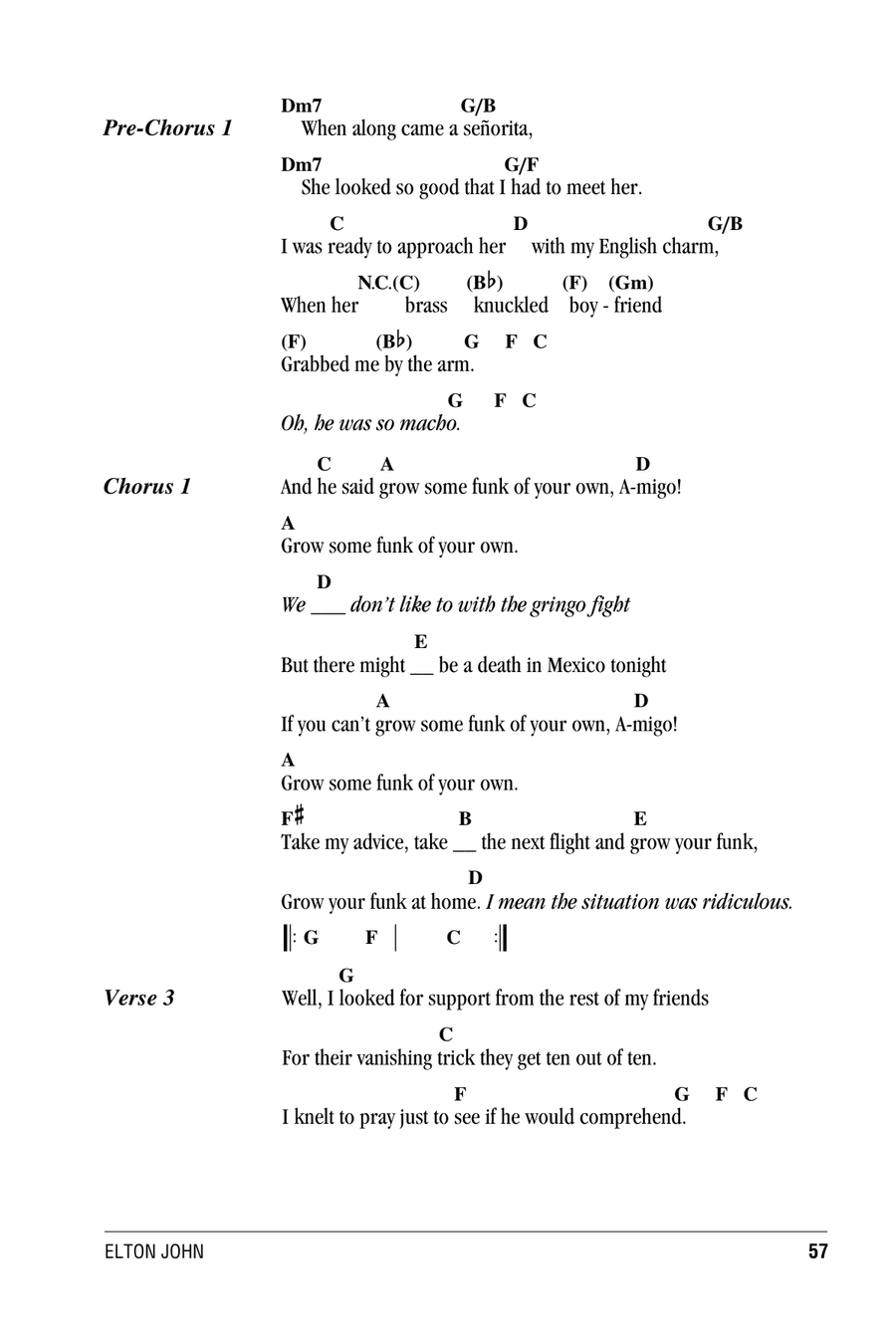 Grow Some Funk Of Your Own Acoustic Guitar scores gallery preview page 2