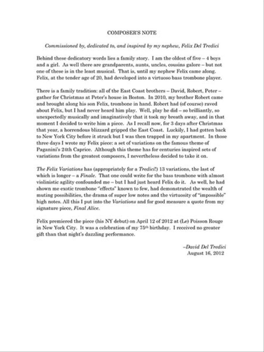 The Felix Variations Bass Trombone scores gallery preview page 4