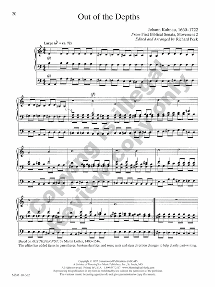 Lenten Postludes for Organ Organ Solo scores gallery preview page 11