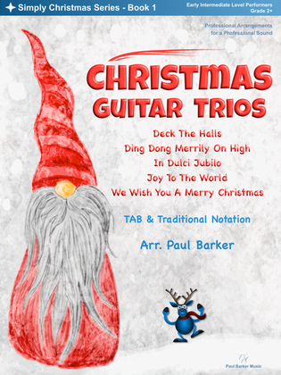 Book cover for Christmas Guitar Trios Book 1