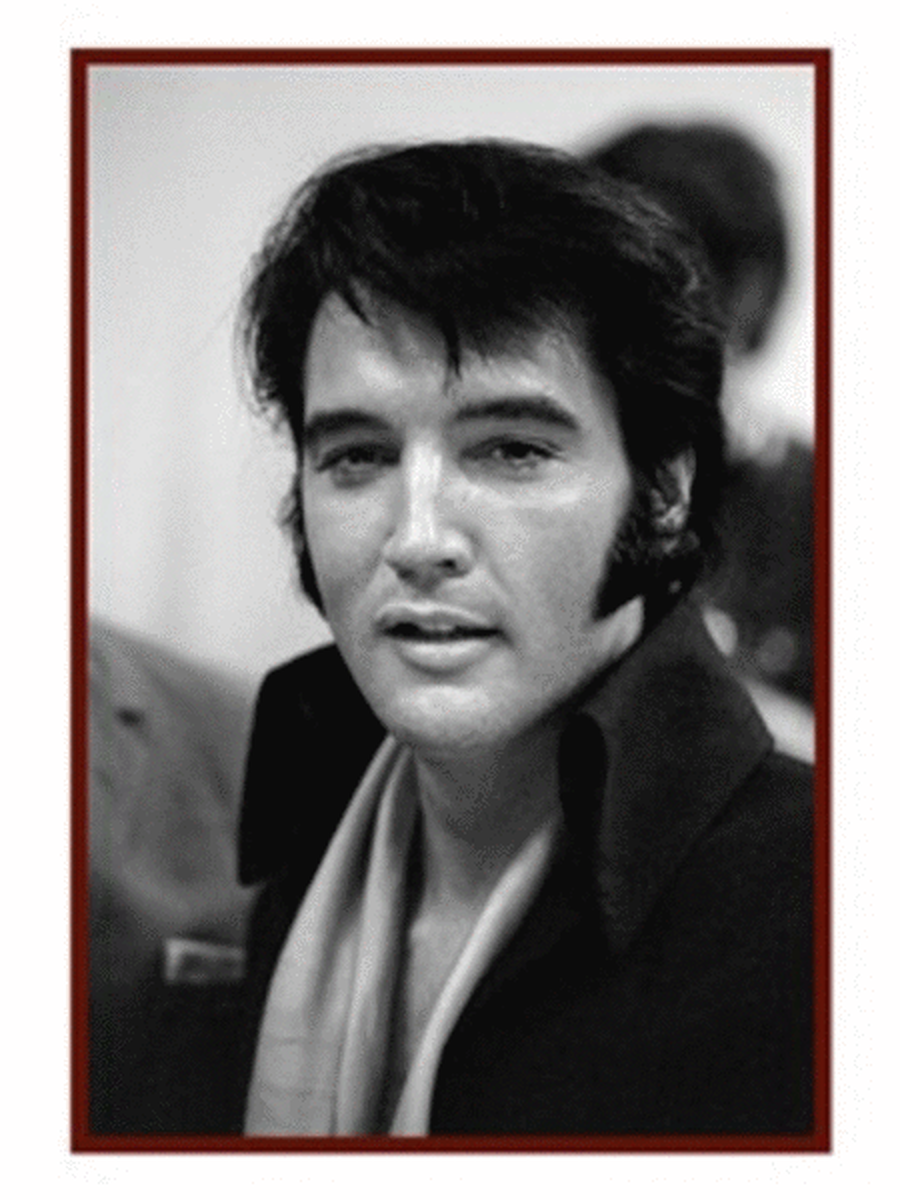 Terry O'Neill Greetings Card - Elvis Presley