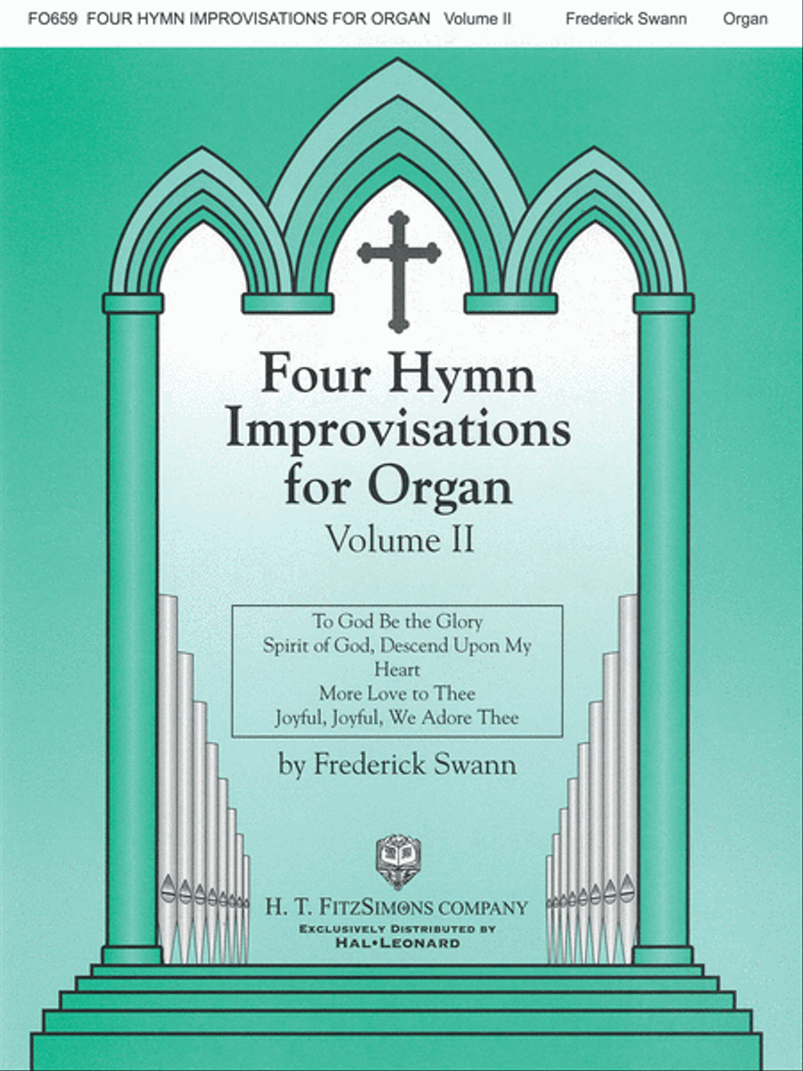 Four Hymn Improvisations for Organ - Volume II Organ scores gallery preview page 1