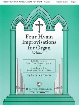 Book cover for Four Hymn Improvisations for Organ - Volume II