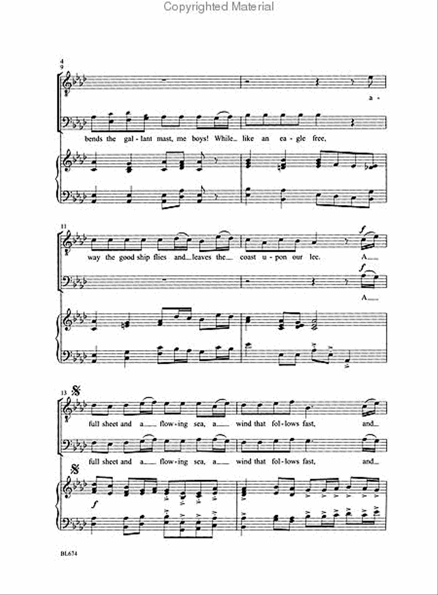A Full Sheet and a Flowing Sea TTB scores gallery preview page 3